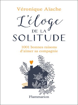 cover image of L'éloge de la solitude